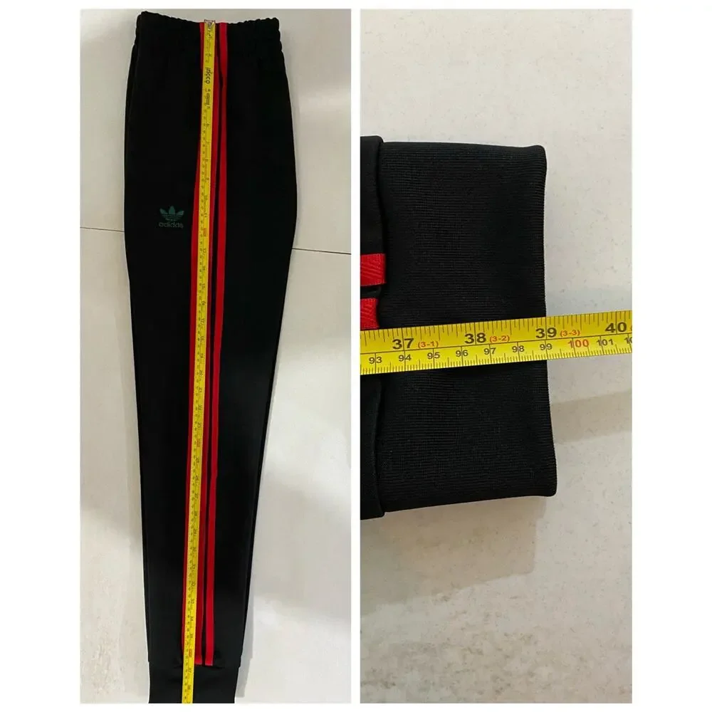 Adidas Originals Superstar Tracksuit Black Better Scarlet Size S